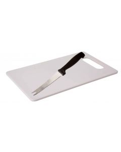 切菜板白色250 × 150mm和刀
