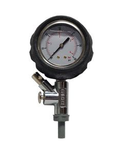 管线压力测试工具(嗅探器)0-60psi充液压力表，带橡胶盖