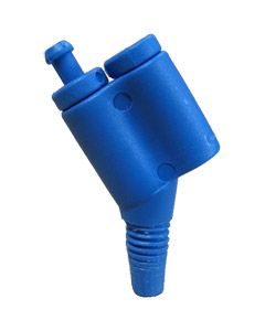种族桶呼吸机（蓝色） - 垫料