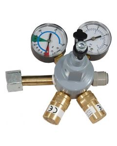 CO2主气瓶稳压器（瓶盖），带2张仪表