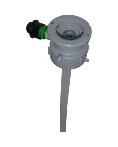 清洁瓶顶 - 美国/美国SANKEY（D型）顶部带60 PSI PRV C / W浸渍管，适用于30LTR瓶